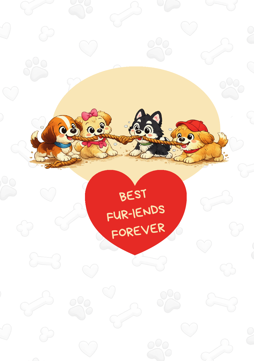 Front cover of the Best Fur-iends Forever paperback