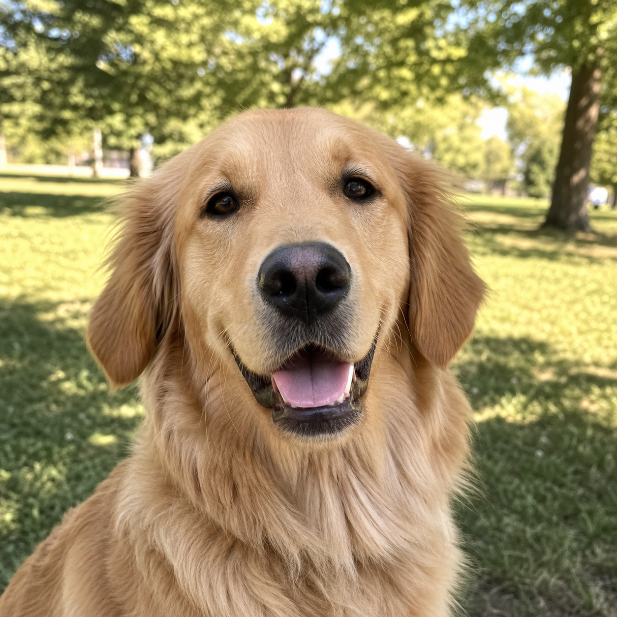 Example snapshot of Milow, a cheerful golden retriever